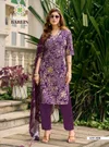 Barlin Vol 2 By Passion Tree Barlin Printed Kurti With Bottom Dupatta